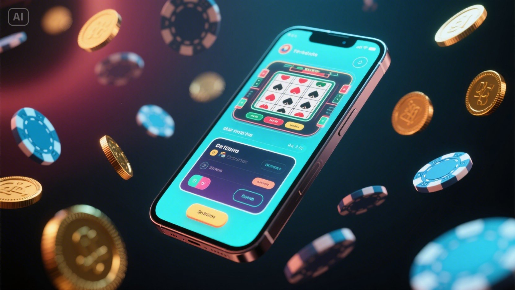 Casino  desktop and mobile interfaces